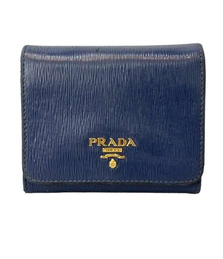 【全品P5倍×先着50名様全品5%OFFクーポン20日0時〜23:59】【中古】 プラダ 三つ折り財布 レディース PRADA 【全品P5倍×先着50名様全品5%OFFクーポン20日0時〜23:59】【中古】 プラダ 三つ折り財布 レディース PRADA