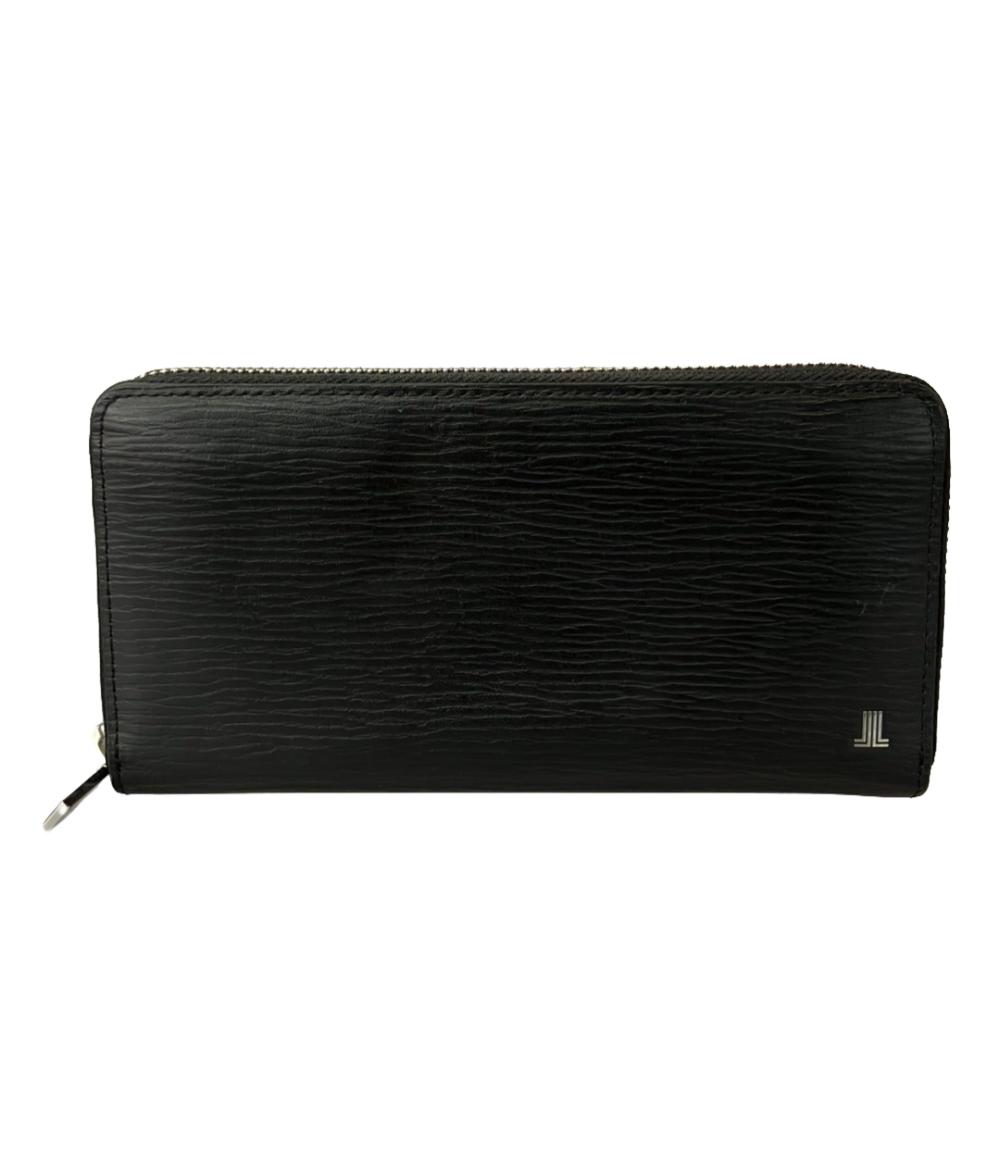【全品5%OFFクーポン7日23:59迄】【中古】 ランバン ラウンドファスナー長財布 メンズ LANVIN