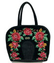 【中古】 フェイラー 花柄ハンドバッグ レディース FEILER