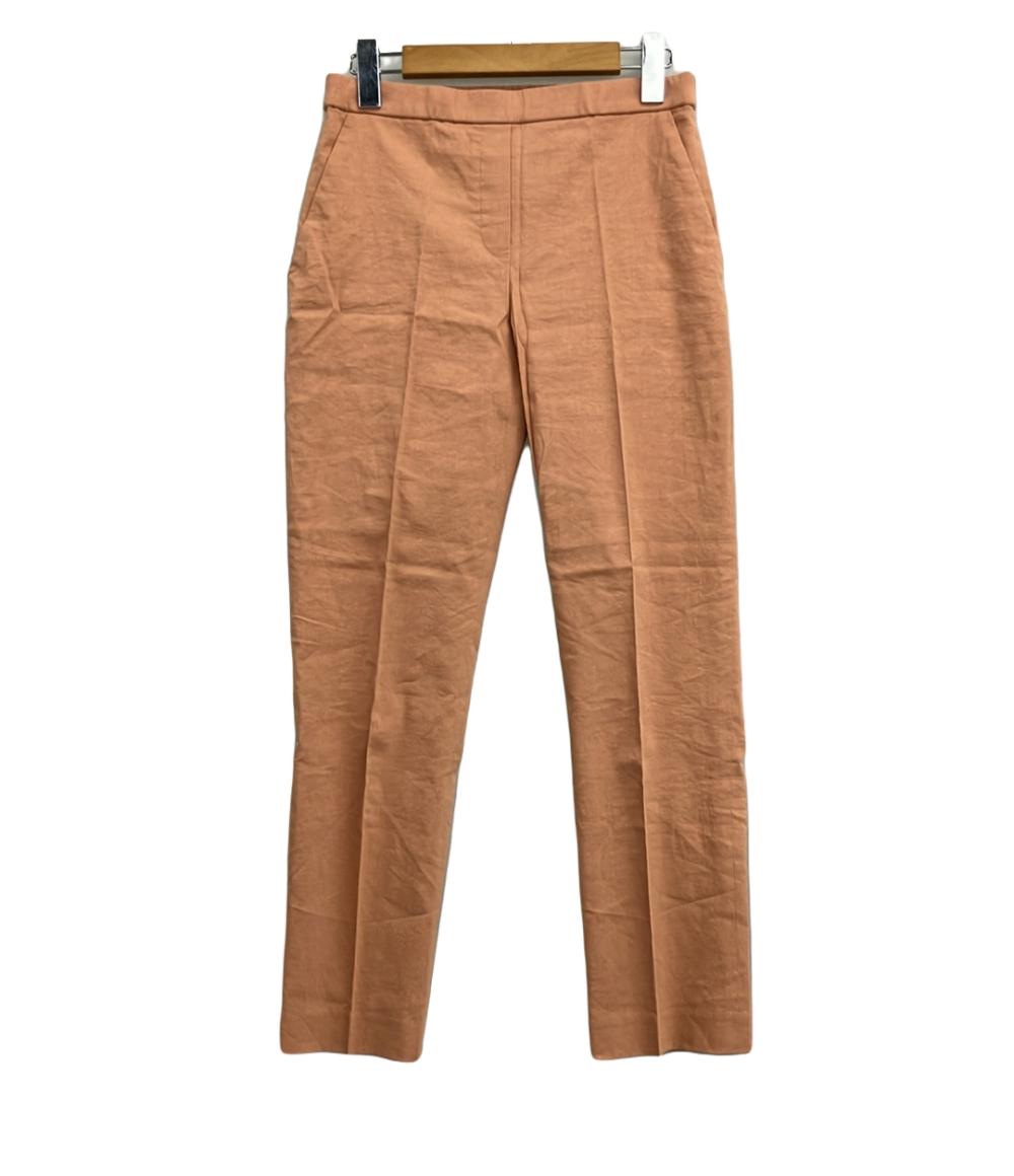 【先着クーポン27日1:59迄】【中古】 美品 セオリー イージーパンツ Eco Crunch Wash Piazza レディース SIZE 2 (M) theory