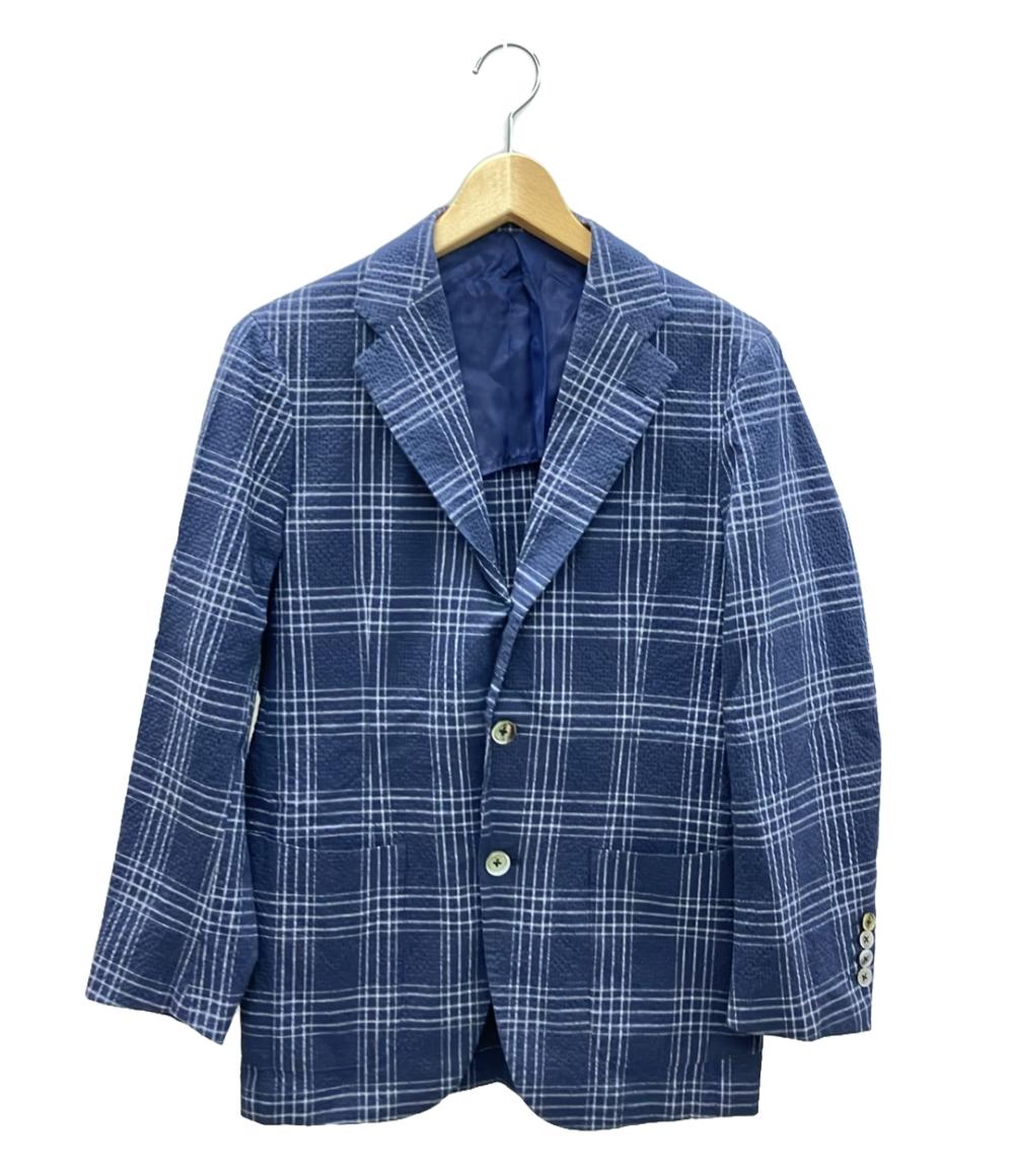 【1,000円OFFクーポン13日23:59迄】【中古】 ビームス チェック柄テーラードジャケット メンズ SIZE 46 (L) BEAMS