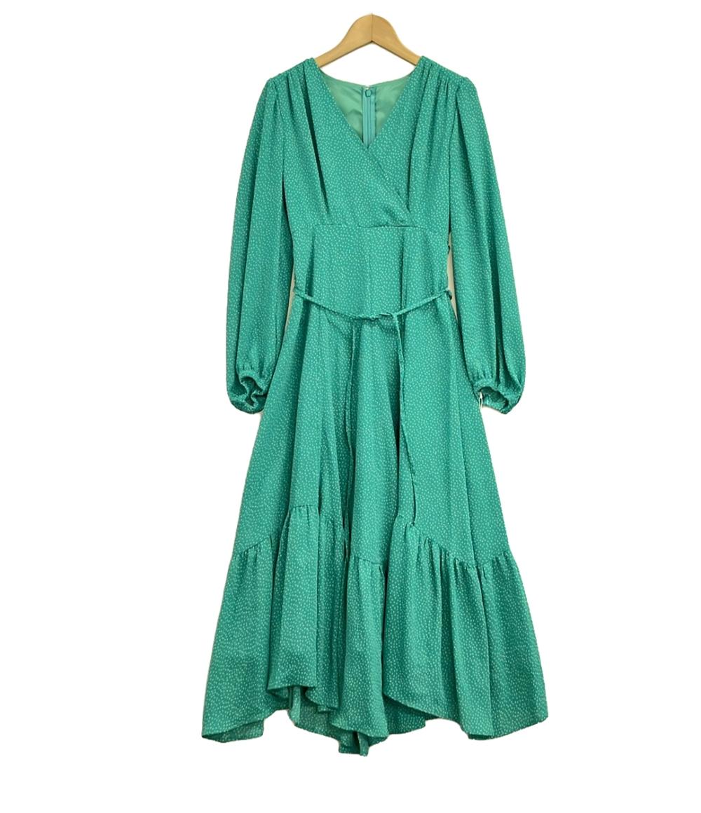 【全品5%OFFクーポン7日23:59迄】【中古】 美品 アンドクチュール 長袖ワンピース レディース SIZE 38 (M) AND COUTURE
