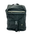 【中古】 ポーター チェック柄ナイロンリュック メンズ PORTER