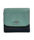 【全品P5倍×先着100名様全品5%OFFクーポン30日0時〜1日23:59迄】【中古】 コーチ 三つ折り財布 レディース COACH