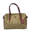 【中古】 訳あり コーチ ハンドバッグ シグネチャー レディース COACH
