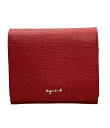 【全品5%OFFクーポン7日23:59迄】【中古】 アニエスベー 二つ折り財布 レディース agnes b.