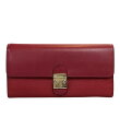 【全品P5倍×先着100名様全品5%OFFクーポン30日0時〜1日23:59迄】【中古】 フルラ 長財布 レディース Furla