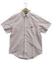 【全品P5倍×先着50名様全品5%OFFクーポン20日0時〜23:59】【中古】 美品 ブルックスブラザーズ 半袖シャツ ストライプ レディース SIZE M (M) Brooks Brothers(4)