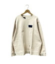 【中古】 シュウオムフェム 長袖スウェット スタッズアシンメトリー メンズ SIZE 2 (M) SYU.HOMME/FEMM