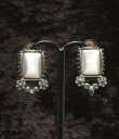 【全品5%OFFクーポン7日23:59迄】【中古】 訳あり イヤリング フラワーモチーフ レディース La sienne
