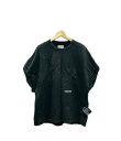 【全品5%OFFクーポン7日23:59迄】【中古】 シャリーフ バタフライ柄パイルクルーネックノースリーブTシャツ メンズ SHAREEF
