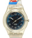 【中古】 美品 スウォッチ 腕時計 ファミリアコラボ クオーツ レディース Swatch