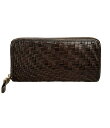 【全品P5倍×先着100名様全品5%OFFクーポン30日0時〜1日23:59迄】【中古】 コールハーン ラウンドファスナー長財布 レディース COLE HAAN