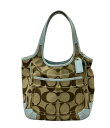 【中古】 コーチ トートバッグ シグネチャー 10766 レディース COACH