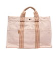 【全品5%OFFクーポン7日23:59迄】【中古】 美品 エルメス トートバッグ フールトゥMM トワルアッシュ ユニセックス HERMES