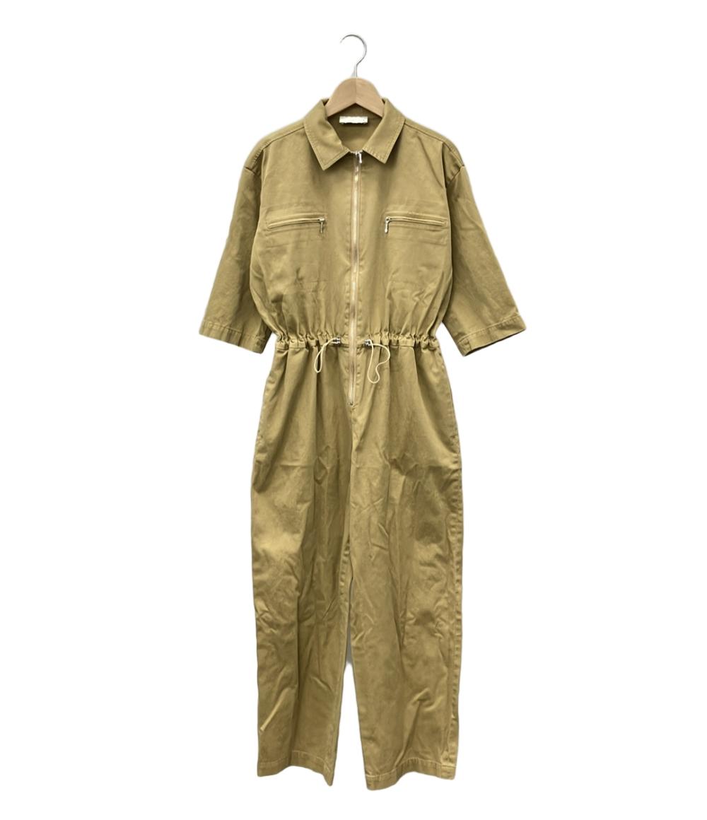 【中古】 アンクレイヴ 半袖ジップアップオールインワン レディース SIZE 1 (S) uncrave