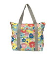 【全品5%OFFクーポン7日23:59迄】【中古】 レスポートサック トートバッグ 肩掛け 花柄 レディース LeSportsac
