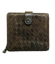 【先着クーポン16日1:59迄】【中古】 ボッテガ・ヴェネタ 二つ折り財布 ユニセックス BOTTEGA VENETA