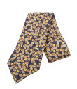 【中古】 エルメス ネクタイ シルク100% 宝石の花 メンズ HERMES