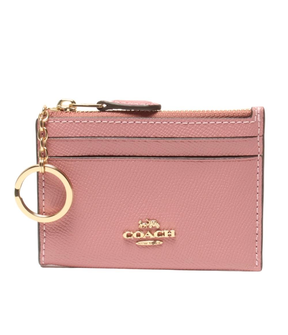 【先着クーポン11日1:59迄】【中古】 美品 コーチ コインケース パスケース キーリング付き 88250 レディース COACH