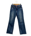【7%OFFクーポン&500円OFFクーポン18日23:59迄】【中古】 レッドカード デニムパンツ カットオフ レディース SIZE 25 (M) RED C...