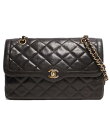 【中古】 シャネル チェーンショルダーバッグ ゴールド金具 マトラッセ ラムスキン レディース CHANEL(4)