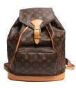 【中古】 ルイ・ヴィトン リュック ゴールド金具 モンスリ モノグラム M51135 廃番 レディース LOUIS VUITTON