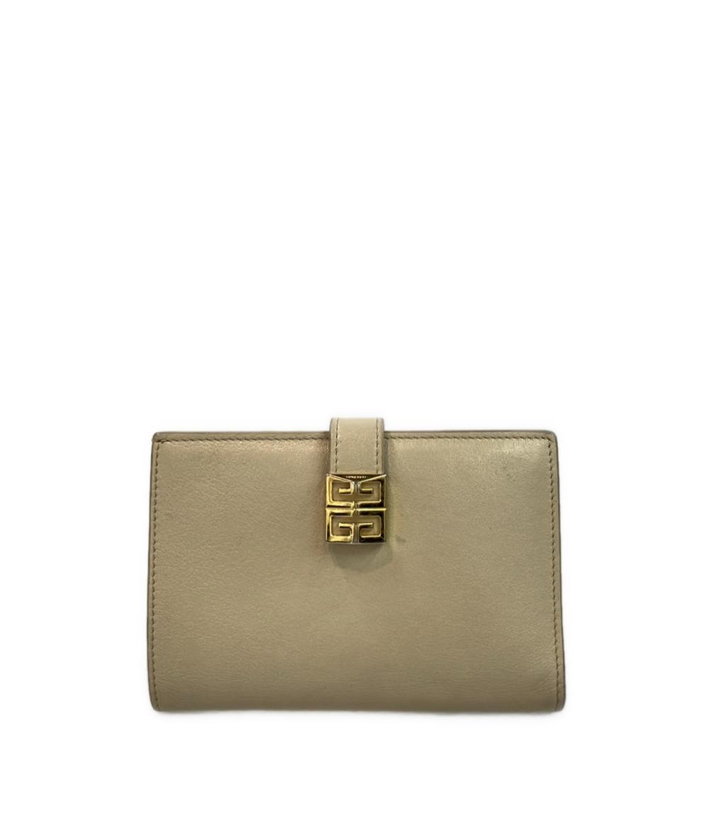 【全品P5倍×先着30名様5%OFFクーポン1日0時～23:59迄】【中古】 ジバンシィ 二つ折り財布 レディース GIVENCHY