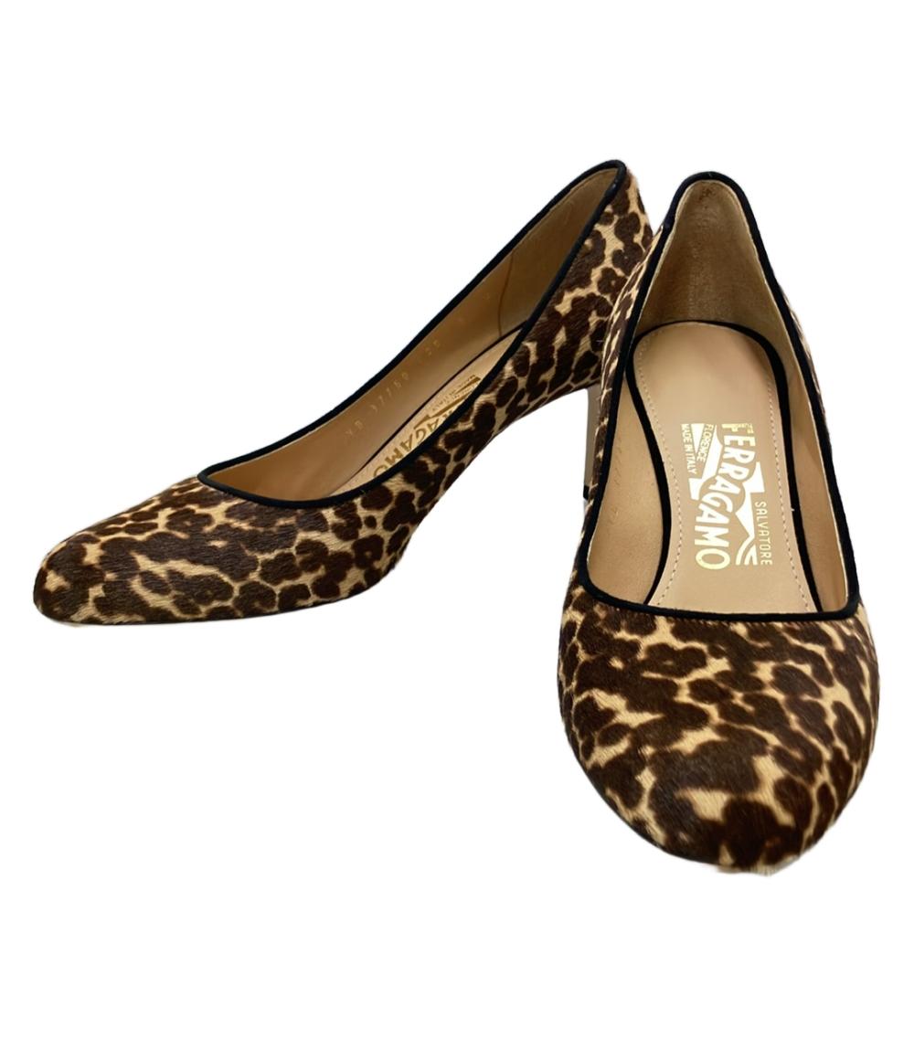 Ferragamo パンプス ヒョウ柄レオパード 楽天市場】ヒョウ柄(ブランドフェラガモ)(レディース靴|靴