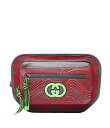 【先着クーポン19日20時〜26日1:59迄】【中古】 美品 グッチ ボディバッグ GGナイロンジャージー 752102 FAB7U 8488 メンズ GUCC...