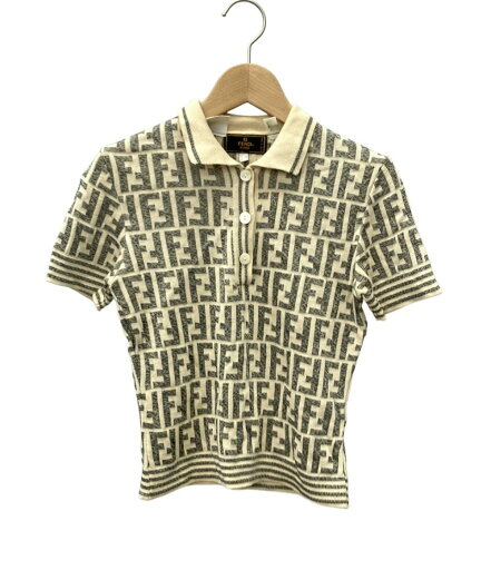 【先着クーポン19日20時〜26日1:59迄】【中古】 フェンディ 半袖ポロシャツ レディース SIZE 40 (S) FENDI 【先着クーポン19日20時〜26日1:59迄】【中古】 フェンディ 半袖ポロシャツ レディース SIZE 40 (S) FENDI