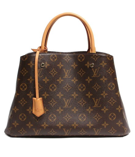 【中古】 ルイ・ヴィトン ハンドバッグ ゴールド金具 モンテーニュMM モノグラム M41056 廃番 レディース LOUIS VUITTON 【中古】 ルイ・ヴィトン ハンドバッグ ゴールド金具 モンテーニュMM モノグラム M41056 廃番 レディース LOUIS VUITTON