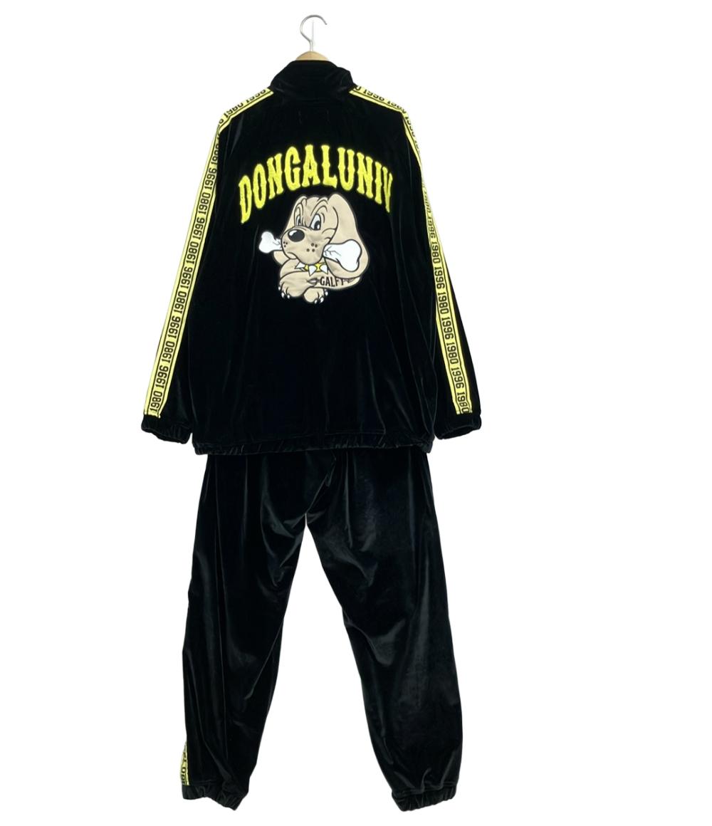 【中古】 美品 ガルフィー セットアップ ベロアジャケットパンツ メンズ SIZE 中型犬 (M) GALFY