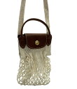【中古】 美品 ロンシャン 2wayハンドバッグ ショルダーバッグ キャンバス クロスボディー レディース Longchamp