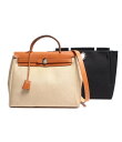 【中古】 2wayショルダーバッグ □D刻印 シルバー金具 エールバッグPM トワルアッシュ ユニセックス HERMES