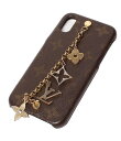 【全品P5倍×先着50名様全品5%OFFクーポン30日0時〜23:59迄】【中古】 訳あり ルイ・ヴィトン iphoneケース X XS IPHONE・バンパー...