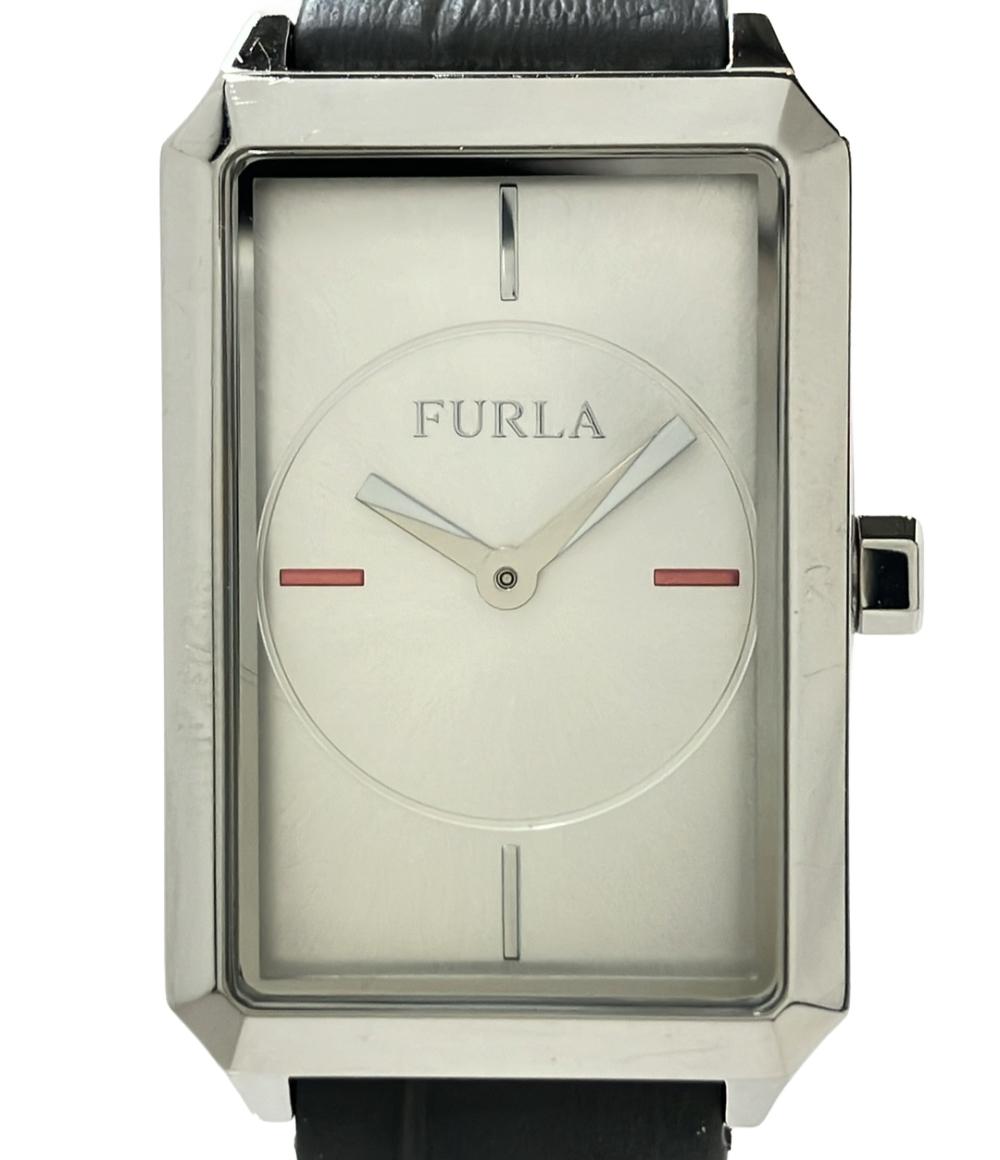 【先着クーポン27日9:59迄】【中古】 フルラ 腕時計 クオーツ シルバー レディース Furla
