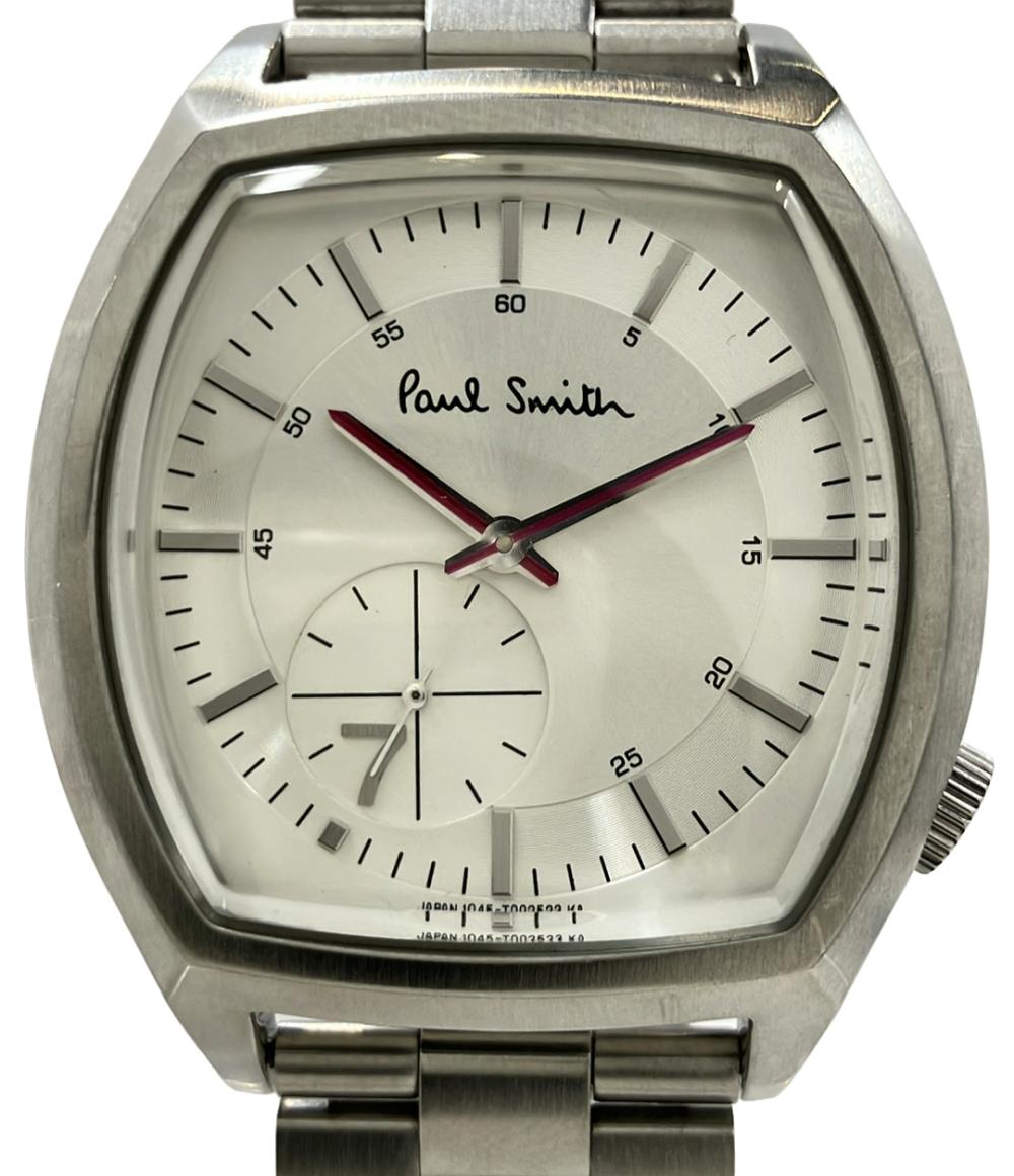 【中古】 ポール・スミス 腕時計 クオーツ シルバー 1045-T001467 メンズ Paul Smith