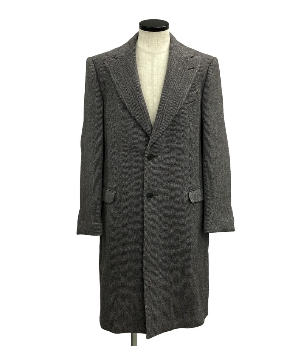 【美品】 サルヴァトーレフェラガモ チェスターコート カシミヤ100% グレー 楽天市場】フェラガモ コート(メンズファッション)の通販