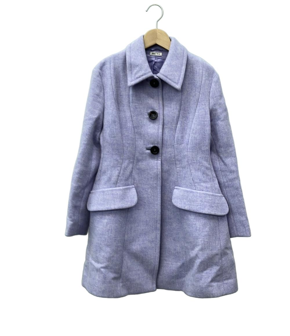 MIU MIU ミュウミュウ ステンカラーコート ジャケット ミドル丈 ブラック 楽天市場】miumiu(コート・ジャケット|レディースファッション