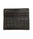 【先着クーポン11日1:59迄】【中古】 ボッテガ・ヴェネタ カードケース イントレチャート メンズ BOTTEGA VENETA