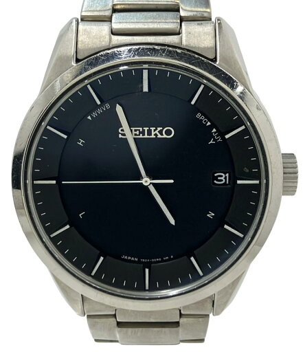 【中古】 セイコー 腕時計 ソーラー ブラック 7B24-0BP0 メンズ SEIKO 【中古】 セイコー 腕時計 ソーラー ブラック 7B24-0BP0 メンズ SEIKO