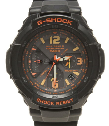 【全品5%OFFクーポン27日0時〜30日23:59迄】【中古】 カシオ 腕時計 スカイコックピット G-SHOCK ソーラー GW-3000B-1AJF メンズ CASIO 【全品5%OFFクーポン27日0時〜30日23:59迄】【中古】 カシオ 腕時計 スカイコックピット G-SHOCK ソーラー GW-3000B-1AJF メンズ CASIO