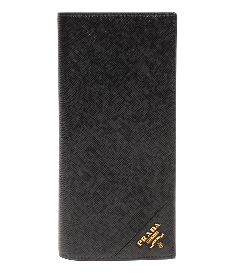 【7%OFFクーポン&500円OFFクーポン15日0時〜18日23:59迄】【中古】 プラダ 長財布 メンズ PRADA