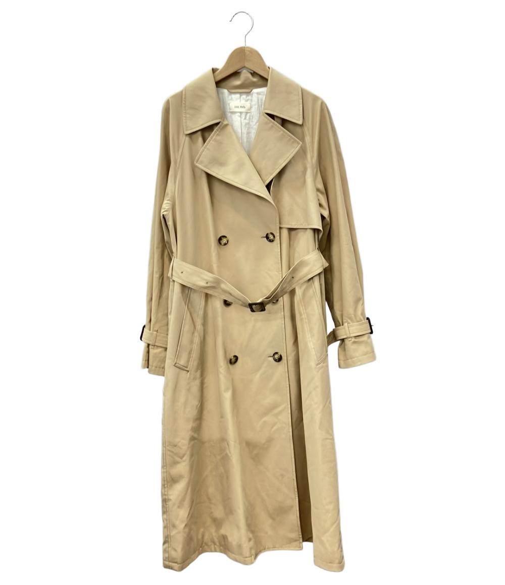 【先着クーポン27日1:59迄】【中古】 デプレ マイクロピーチコットンツイル トレンチコート レディース SIZE 36 (XS) DES PRES(4)