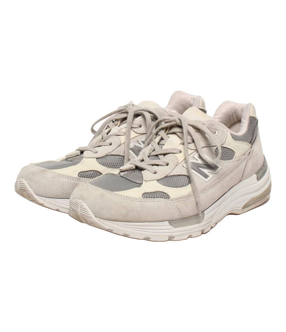 靴 M992NC ☆【New Balance】☆M992NC☆ 992 White Silver / white☆ (New