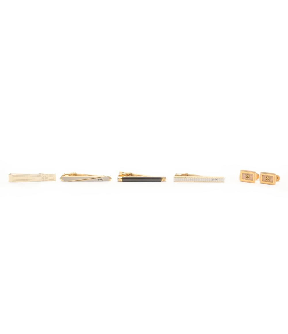 Other - 【7%OFFクーポン&500円OFFクーポン18日23:59迄】【中古】 ジバンシィ カフス タイバー タイピン 5点セット メンズ GIVENCHY