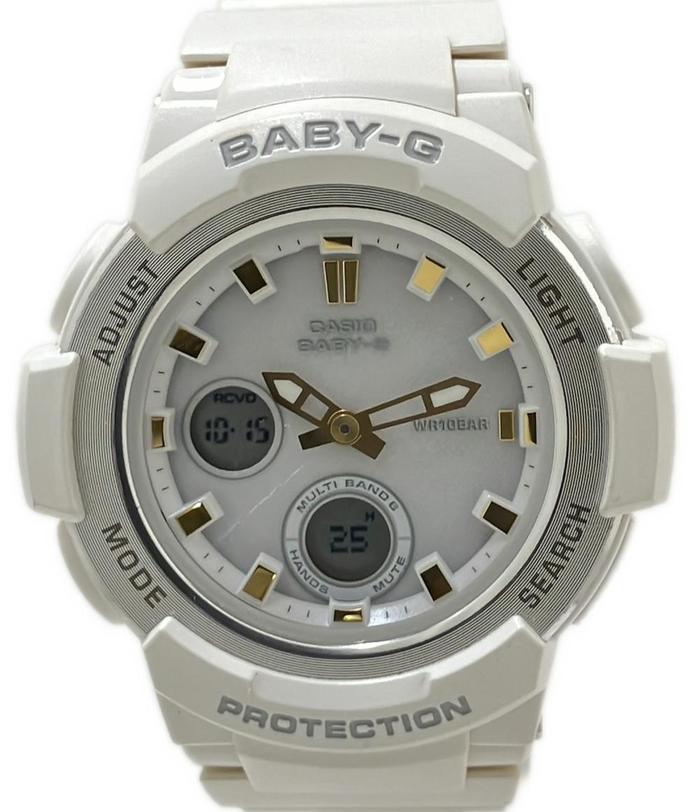 �����奯���ݥ�26��1:59���ۡ���š� ������ �ӻ��� �ץ쥷�㥹�ϡ��ȥ��쥯����� BABY-G �����顼 �ۥ磻�� BGA-2100GA ��ǥ����� CA...