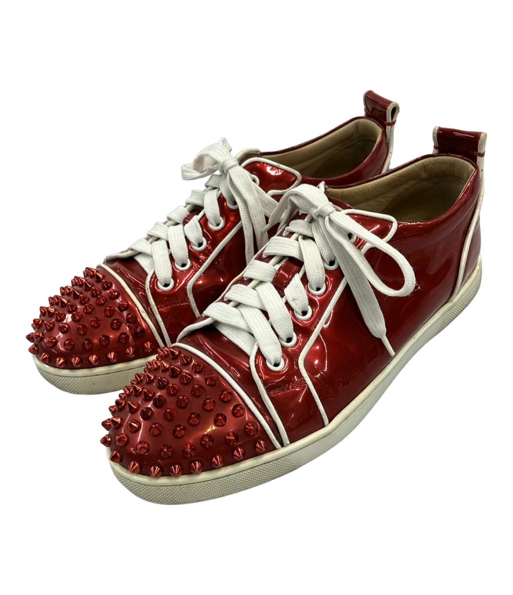 【全品P5倍×先着30名様5%OFFクーポン1日0時〜23:59迄】【中古】 クリスチャンルブタン ローカットスニーカー スタッズ メンズ SIZE 40 1/2 (L) Christian Louboutin