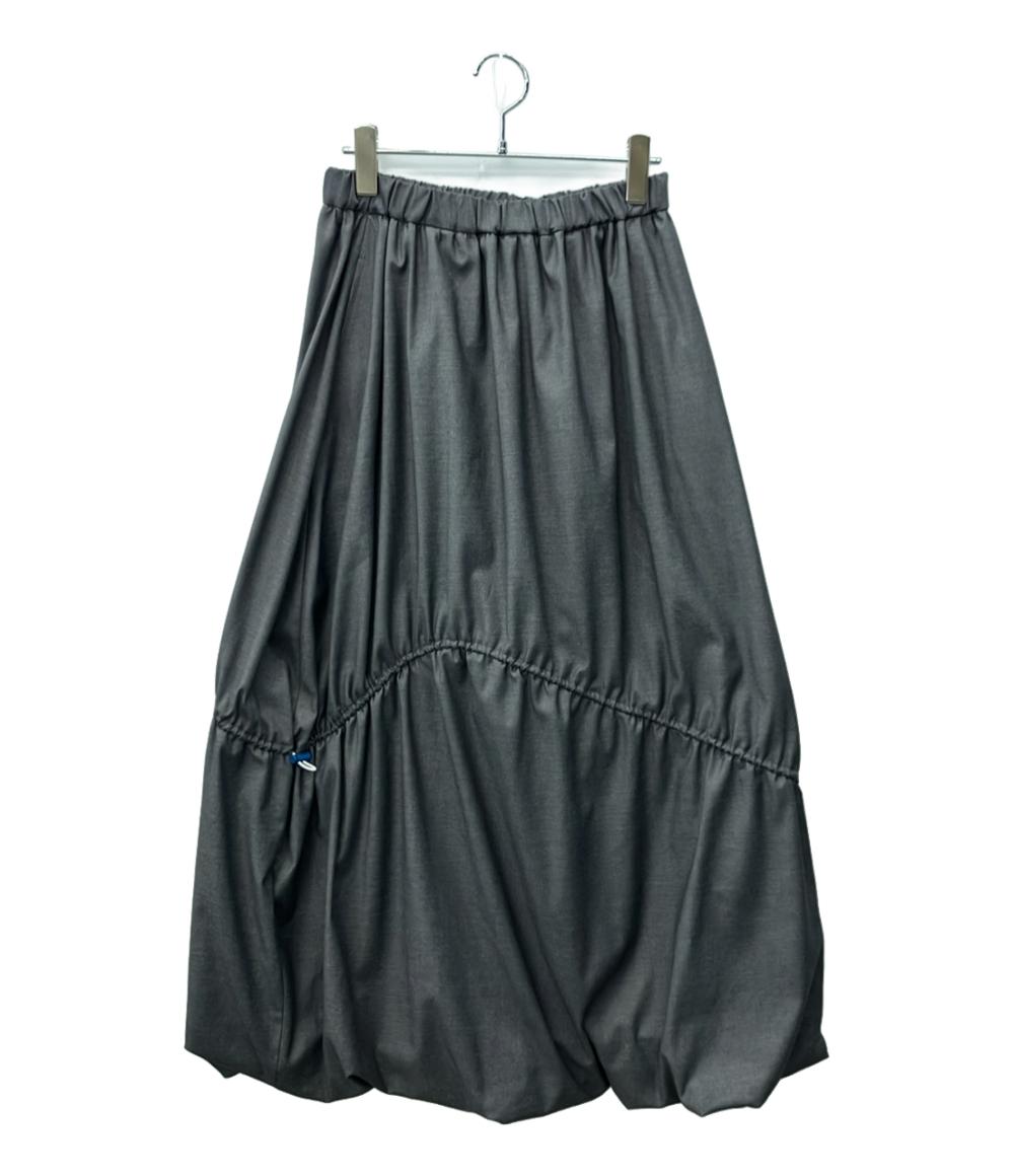 【全品5%OFFクーポン7日23:59迄】【中古】 美品 ナゴンスタンス ギャザースカート レディース SIZE M nagonstans